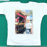 ダボシャツ　宝塚市安倉南地区「だんじり」で着用されるダボシャツへのプリント
