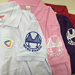 ポロシャツプリント　丸橋小学校　教員　様