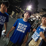 サークルの大会用Tシャツ　T.I　様